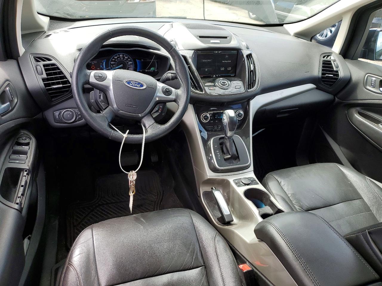 2015 Ford C-max Premium Sel Black vin: 1FADP5CU7FL118598