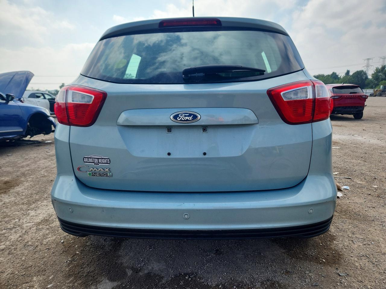 2013 Ford C-max Premium Turquoise vin: 1FADP5CU8DL519560