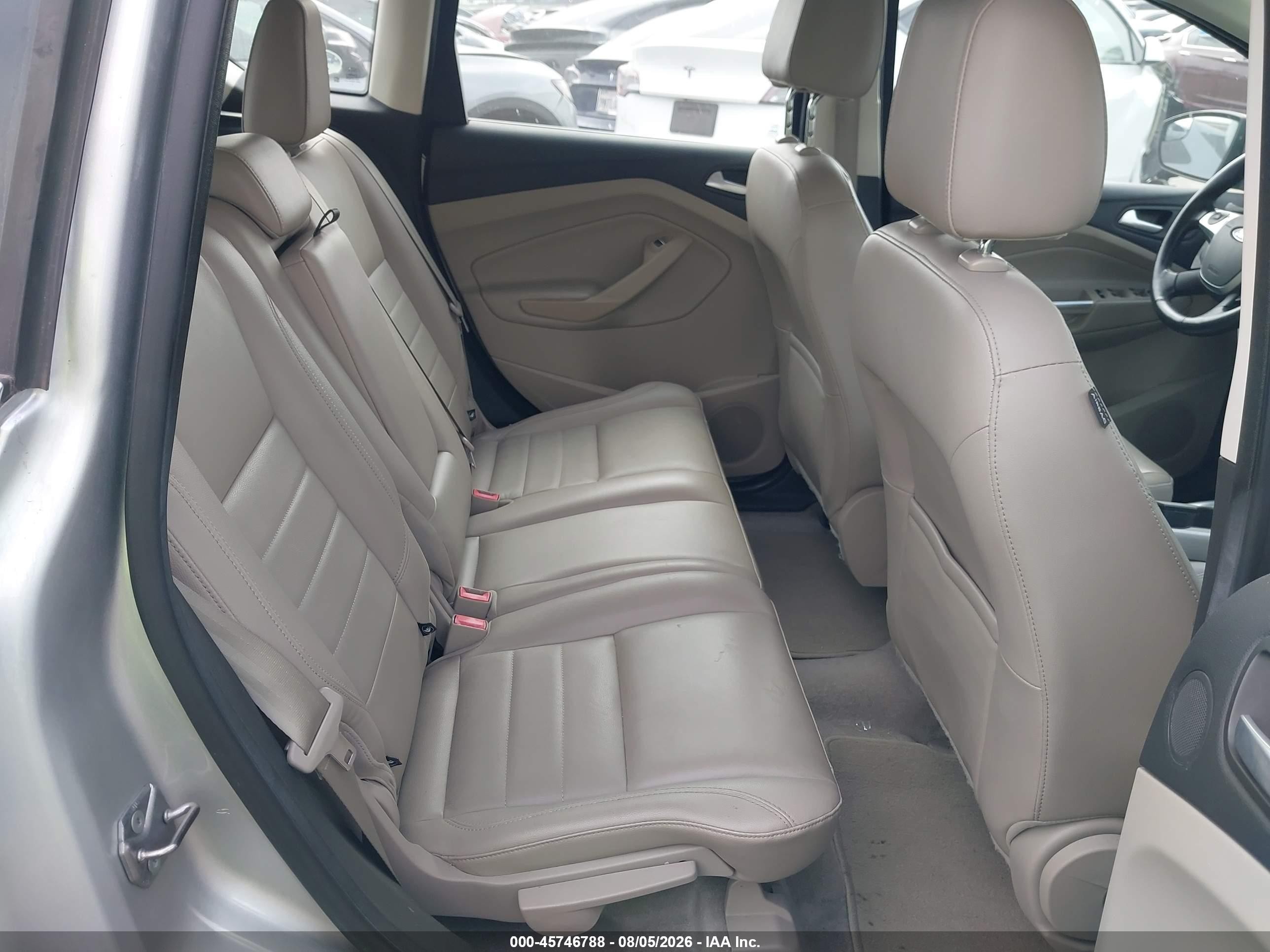2013 Ford C-max Energi Sel Silver vin: 1FADP5CU8DL522927