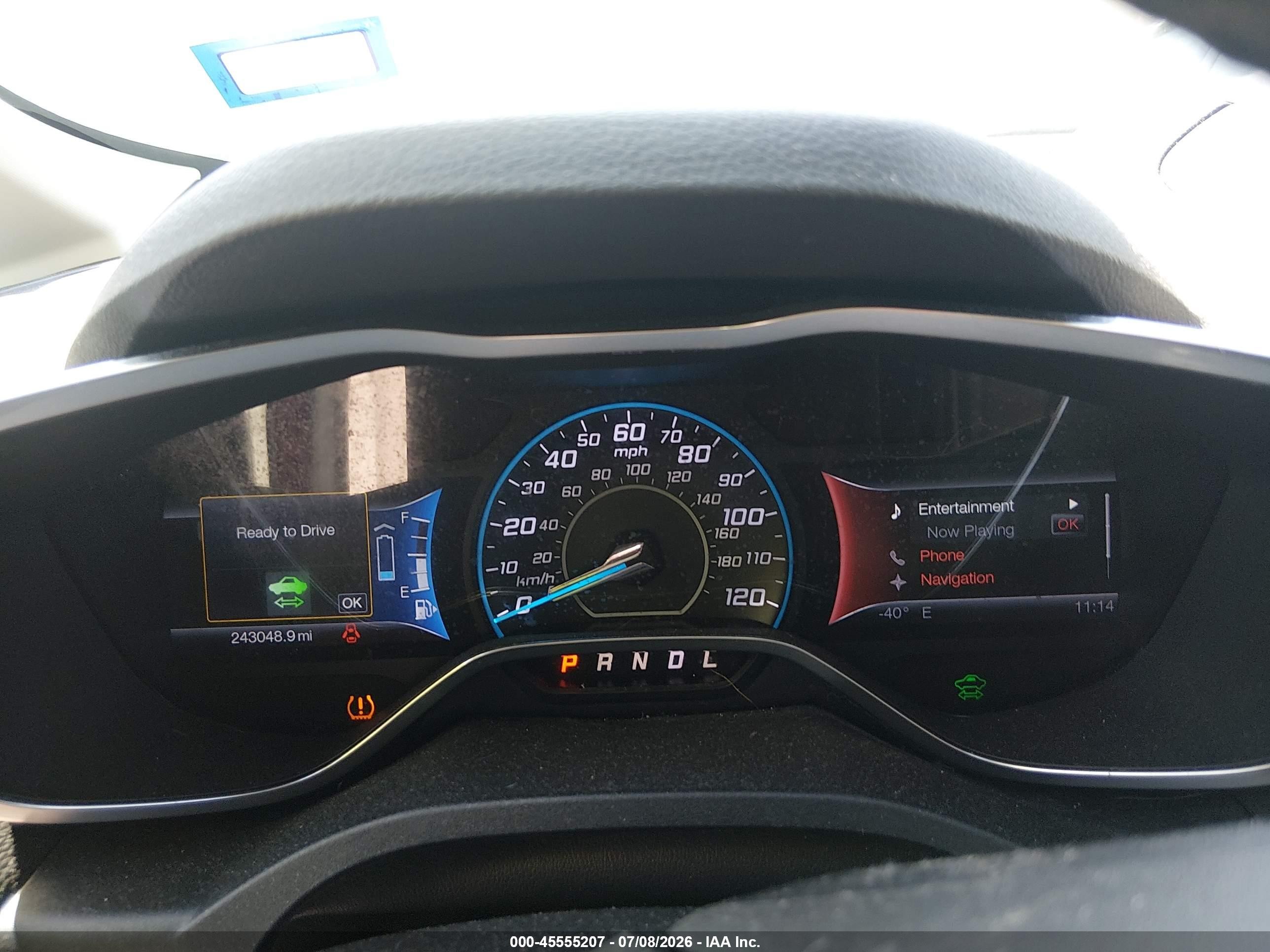 2013 Ford C-max Energi Sel Red vin: 1FADP5CU8DL543888