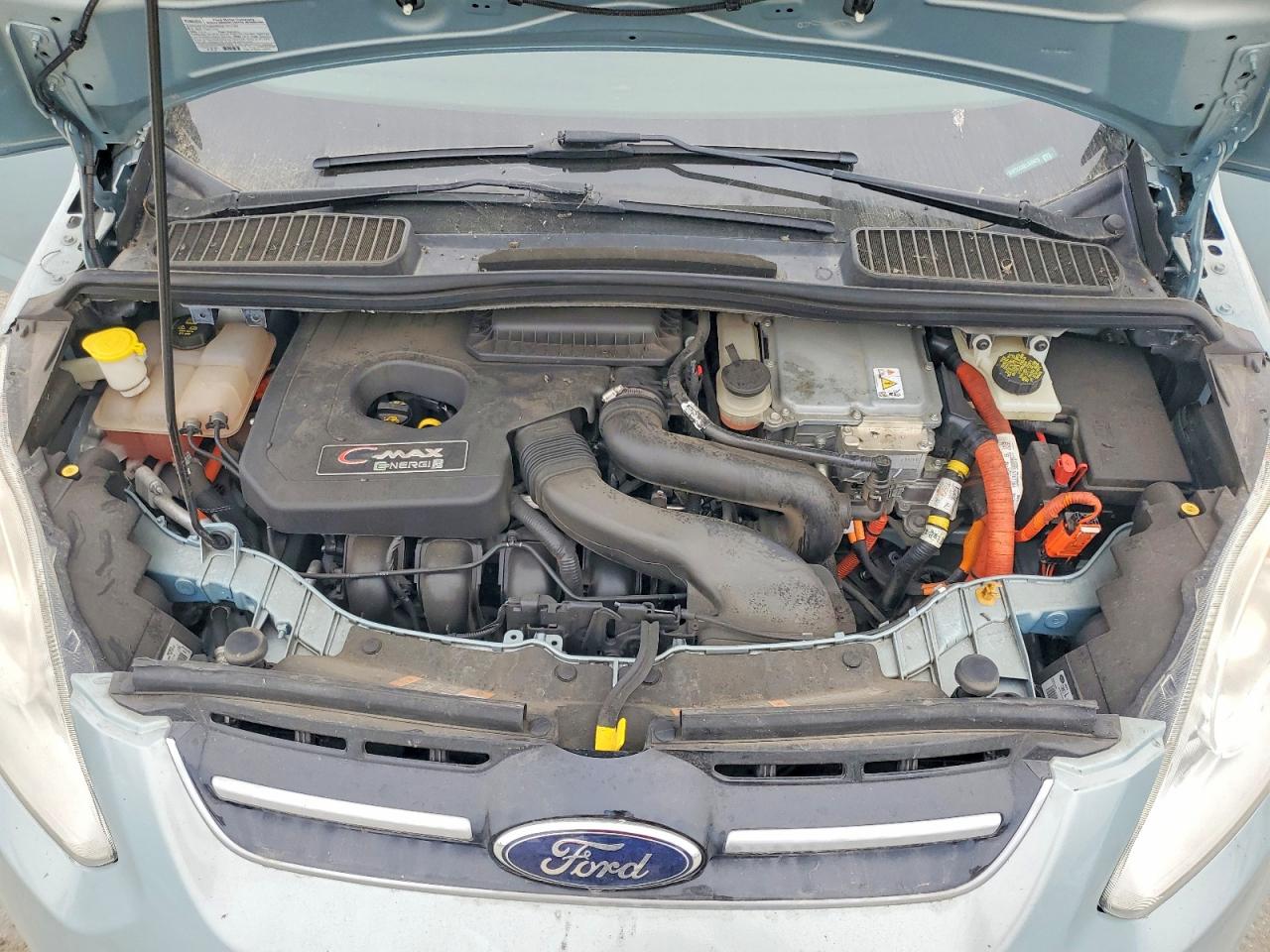 2014 Ford C-max Premium Turquoise vin: 1FADP5CU8EL503425
