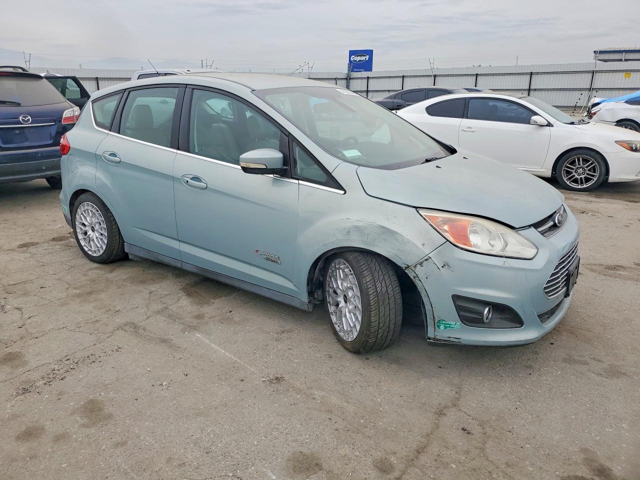 2014 Ford C-max Premium Turquoise vin: 1FADP5CU8EL503425