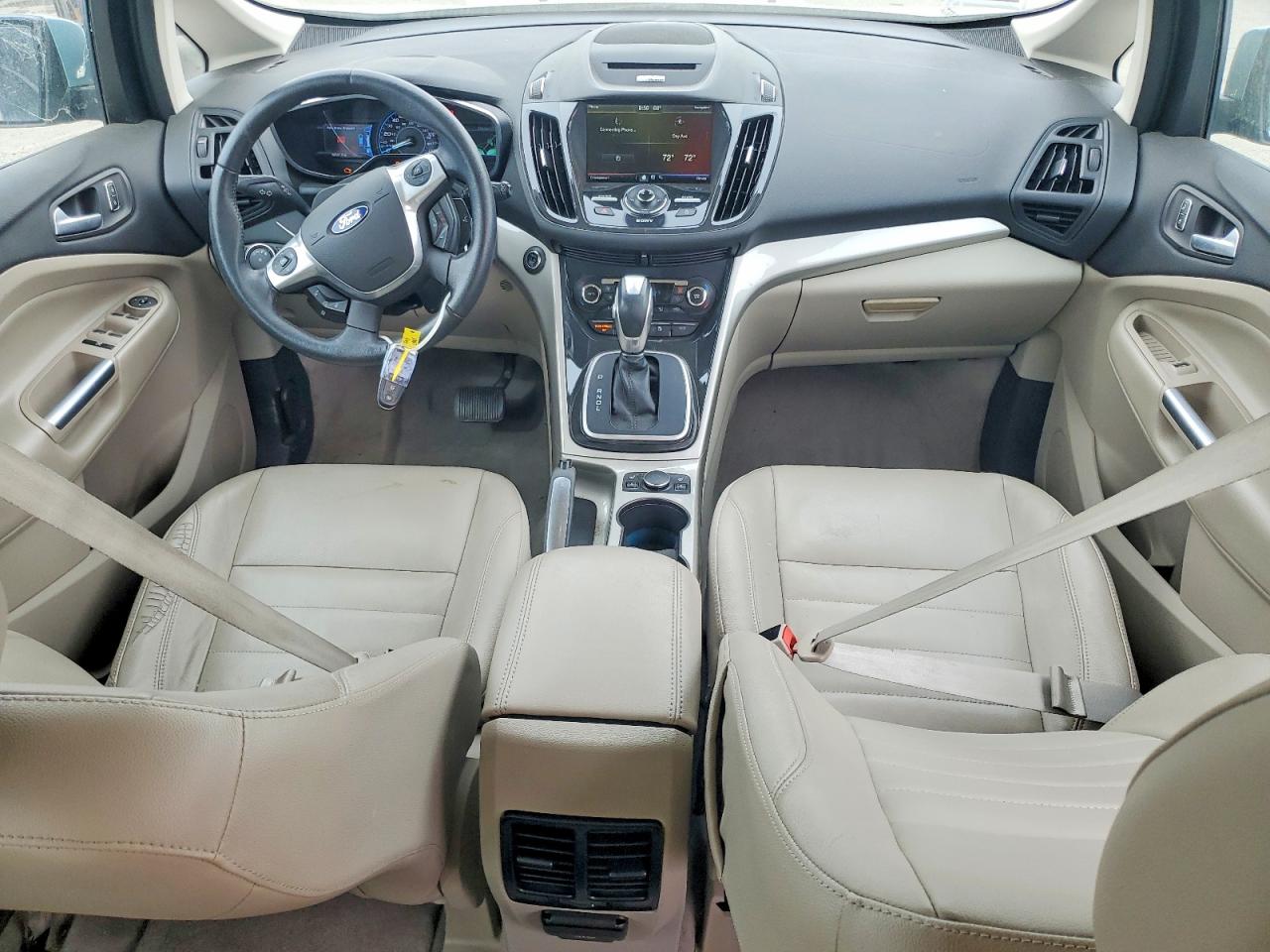 2014 Ford C-max Premium Turquoise vin: 1FADP5CU8EL503425