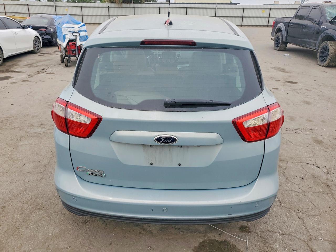 2014 Ford C-max Premium Turquoise vin: 1FADP5CU8EL503425