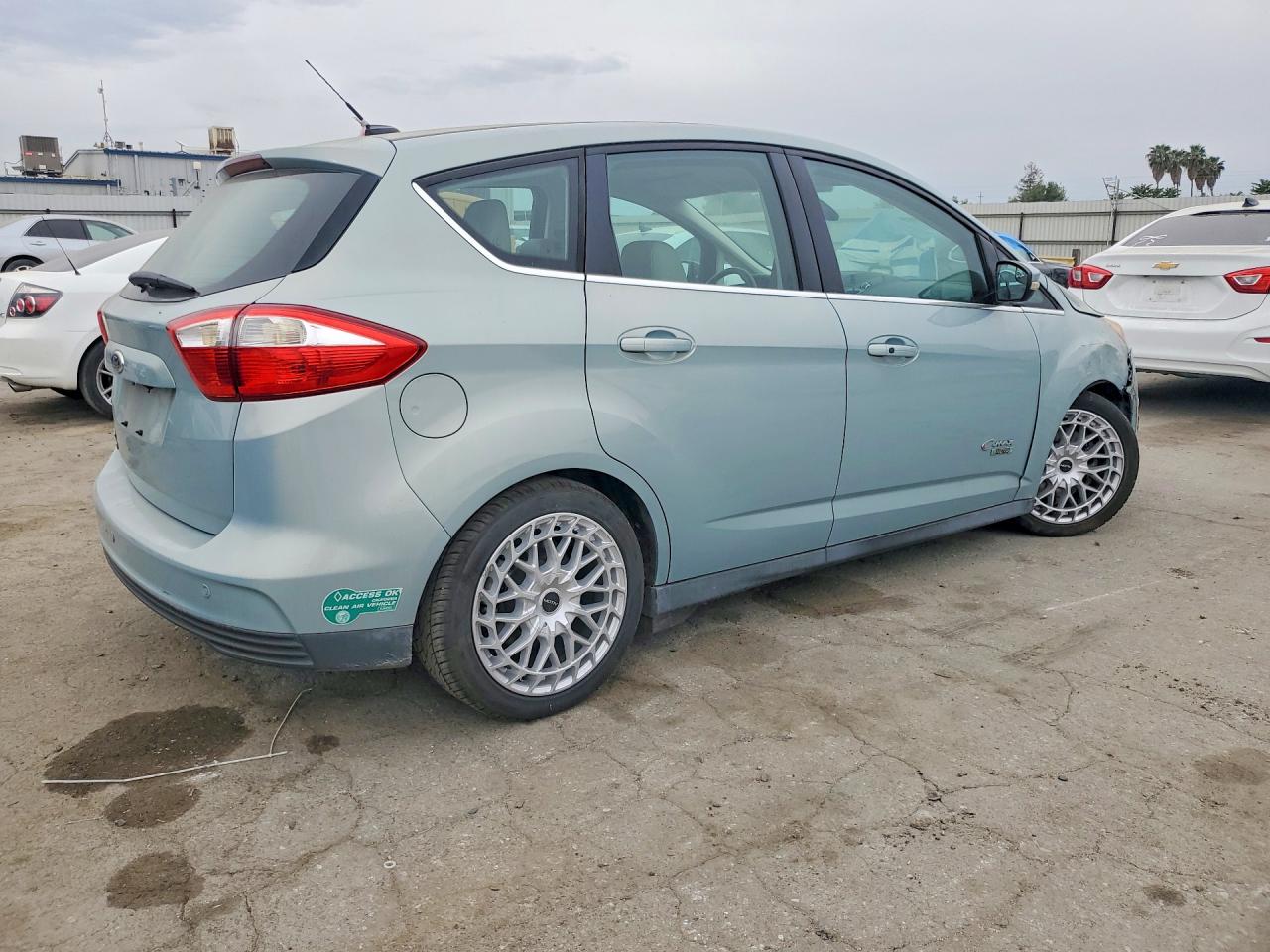 2014 Ford C-max Premium Turquoise vin: 1FADP5CU8EL503425