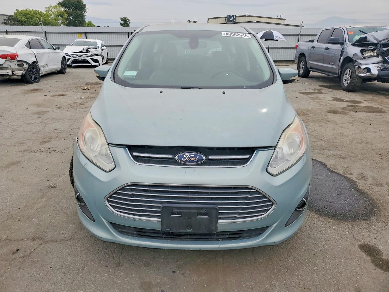 2014 Ford C-max Premium Turquoise vin: 1FADP5CU8EL503425