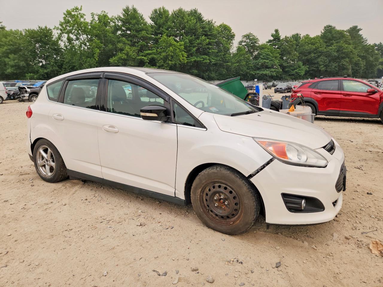 2014 Ford C-max Premium Белый vin: 1FADP5CU8EL510505