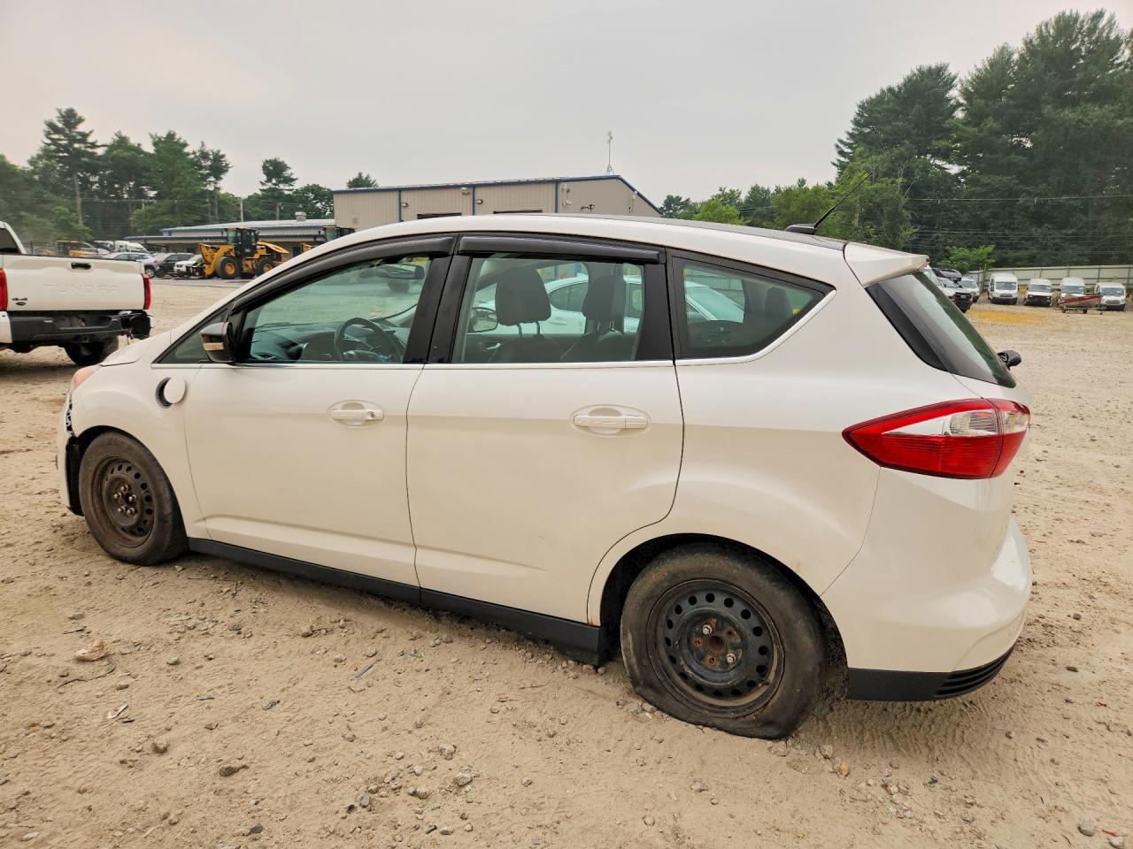 2014 Ford C-max Premium Белый vin: 1FADP5CU8EL510505