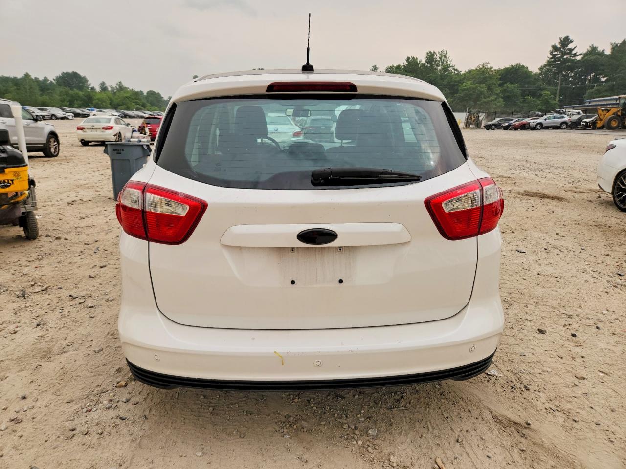 2014 Ford C-max Premium Белый vin: 1FADP5CU8EL510505