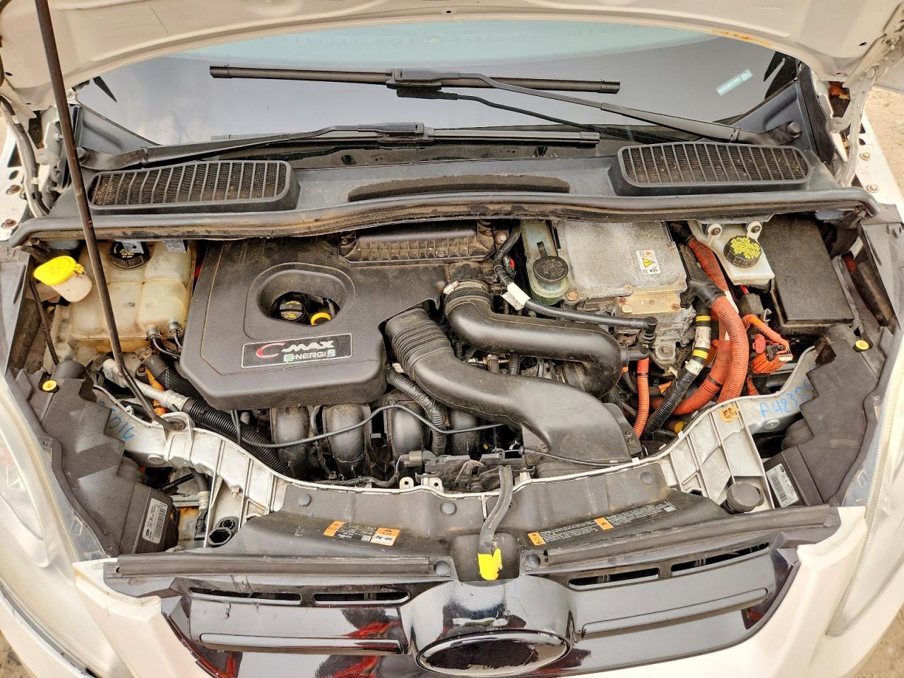 2014 Ford C-max Premium Белый vin: 1FADP5CU8EL510505