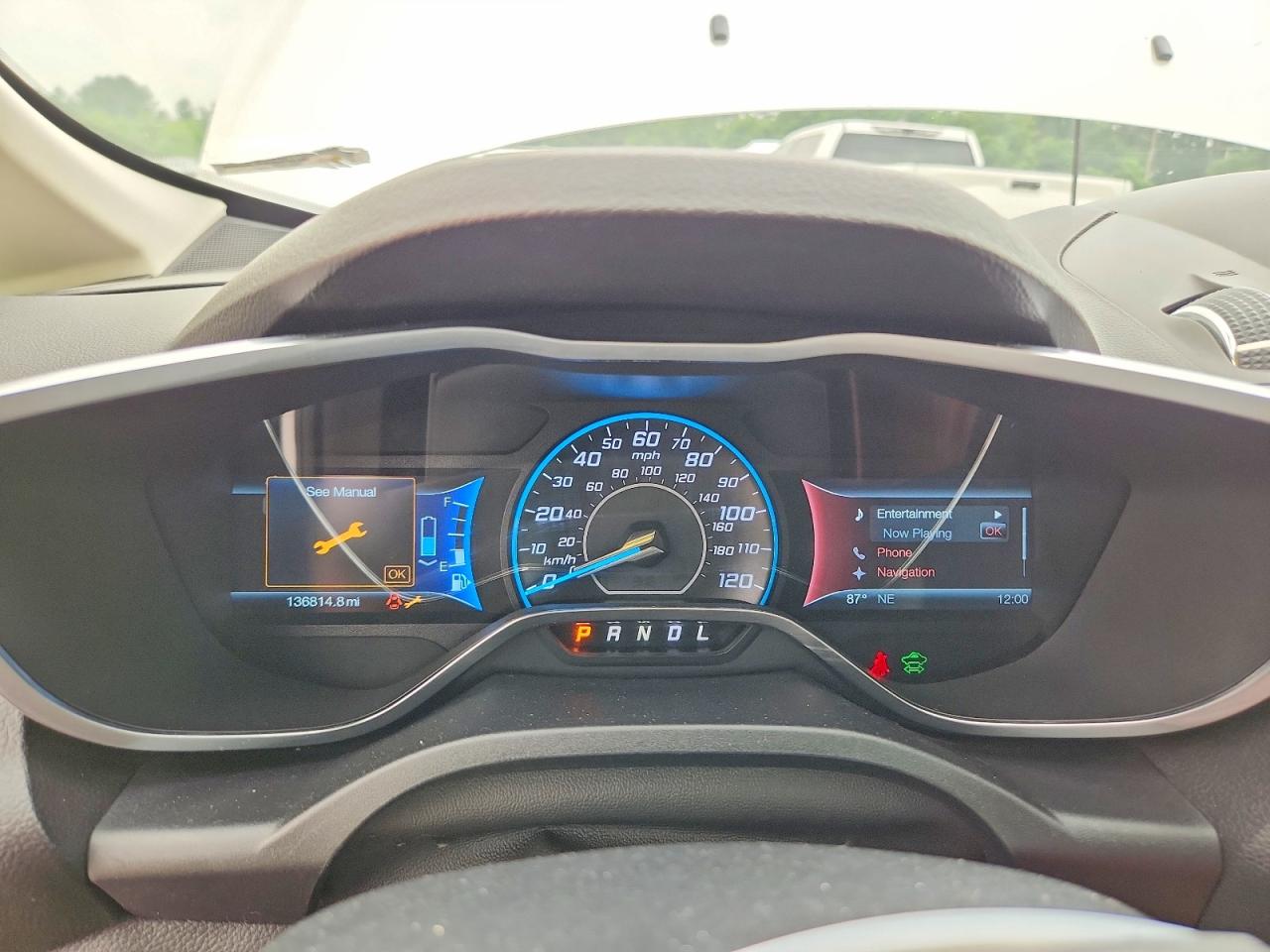 2014 Ford C-max Premium Белый vin: 1FADP5CU8EL510505