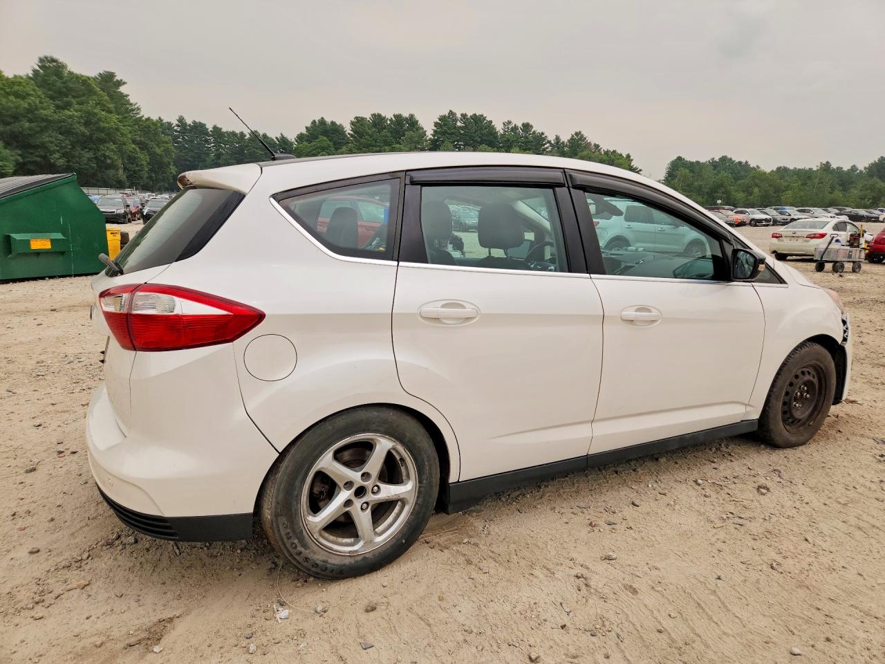 2014 Ford C-max Premium Белый vin: 1FADP5CU8EL510505