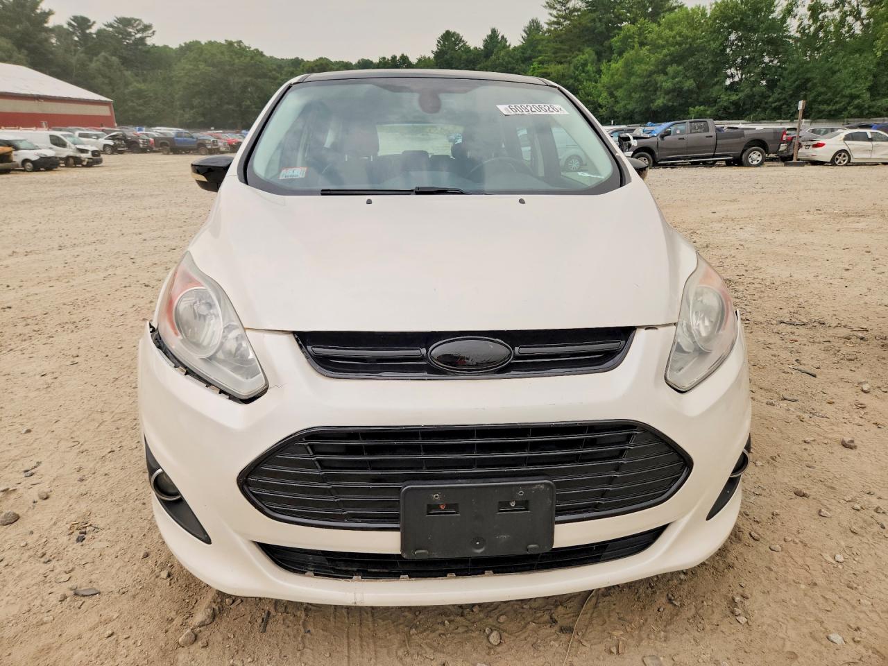 2014 Ford C-max Premium Белый vin: 1FADP5CU8EL510505