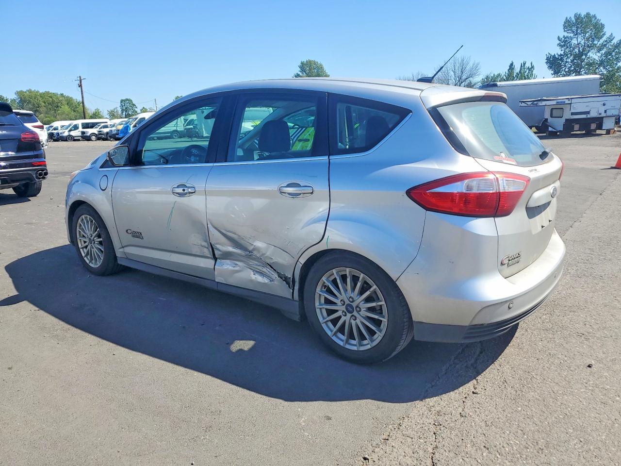 2014 Ford C-max Premium Серебряный vin: 1FADP5CU8EL513274