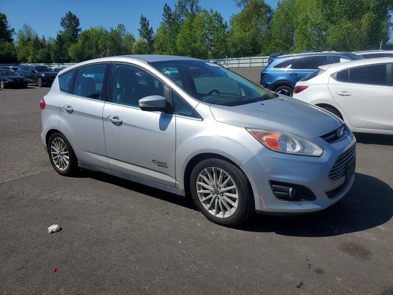2014 Ford C-max Premium Серебряный vin: 1FADP5CU8EL513274