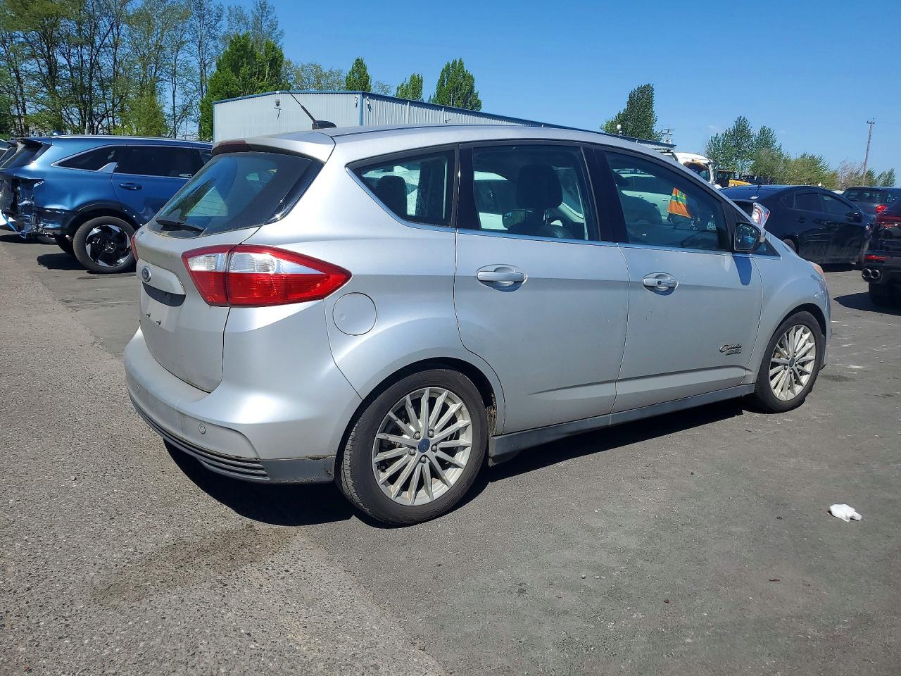 2014 Ford C-max Premium Серебряный vin: 1FADP5CU8EL513274