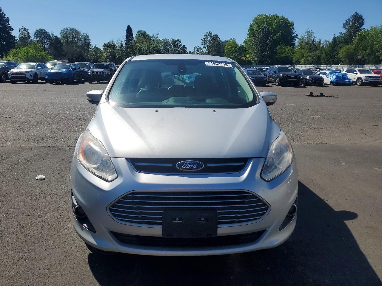 2014 Ford C-max Premium Серебряный vin: 1FADP5CU8EL513274