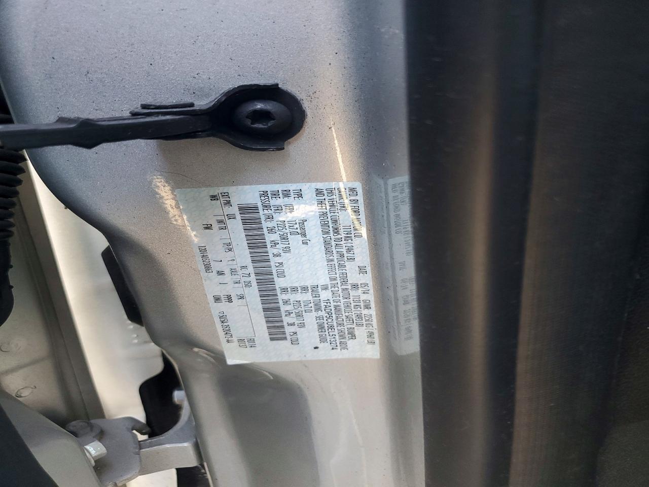 2014 Ford C-max Premium Серебряный vin: 1FADP5CU8EL513274