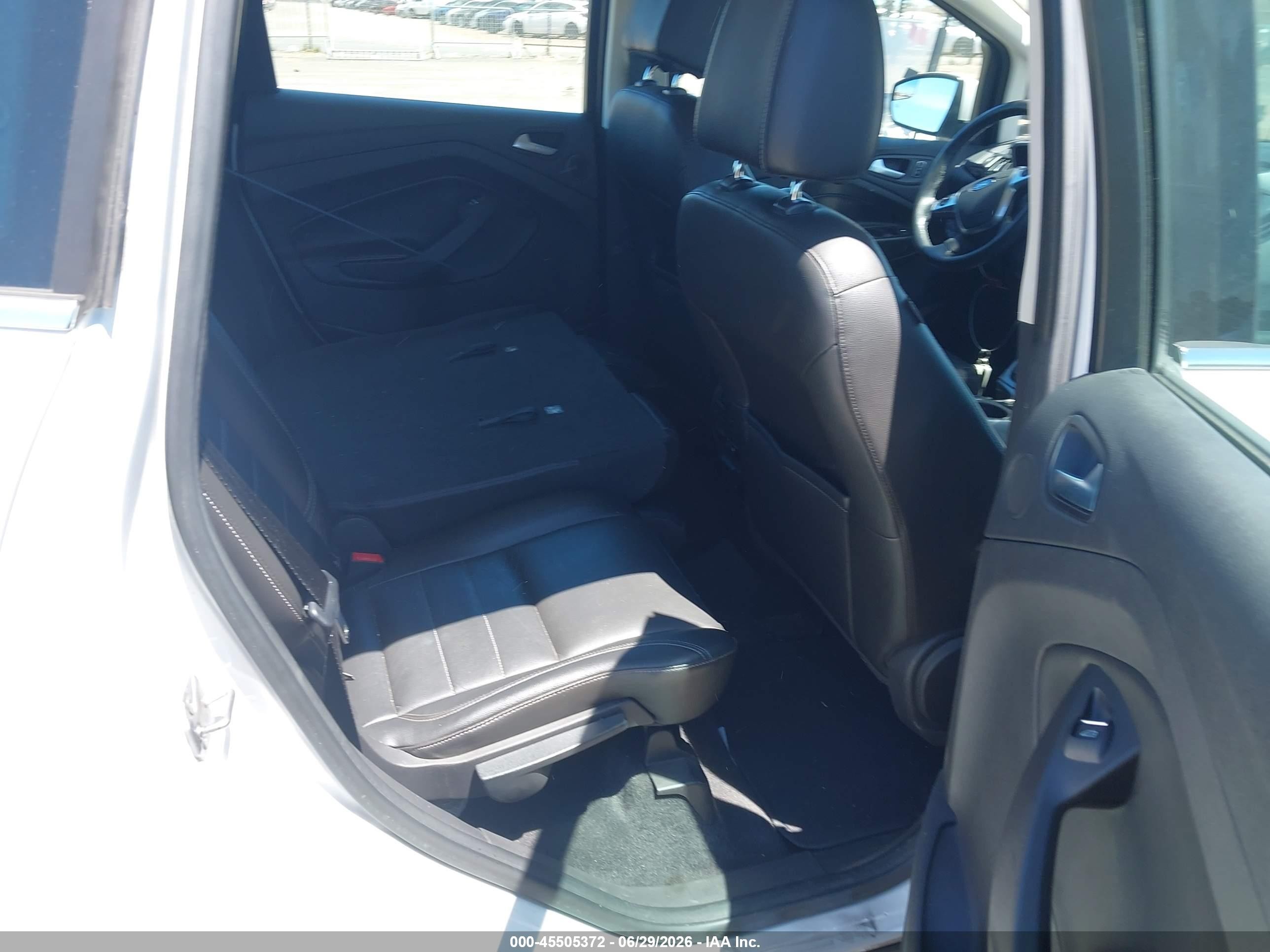 2014 Ford C-max Energi Sel White vin: 1FADP5CU8EL515378