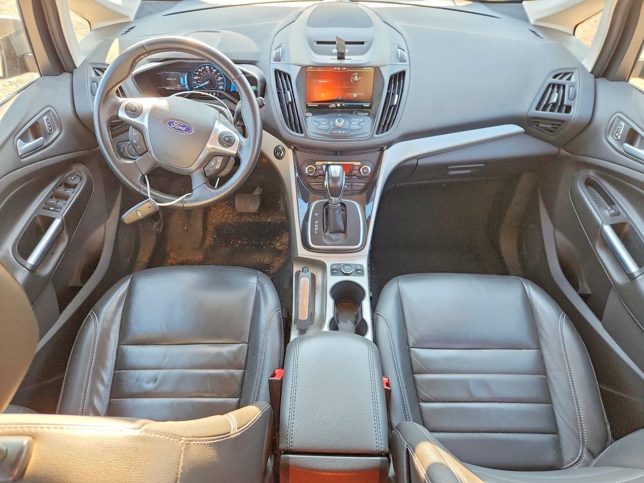 2015 Ford C-max Premium Sel Silver vin: 1FADP5CU8FL100899