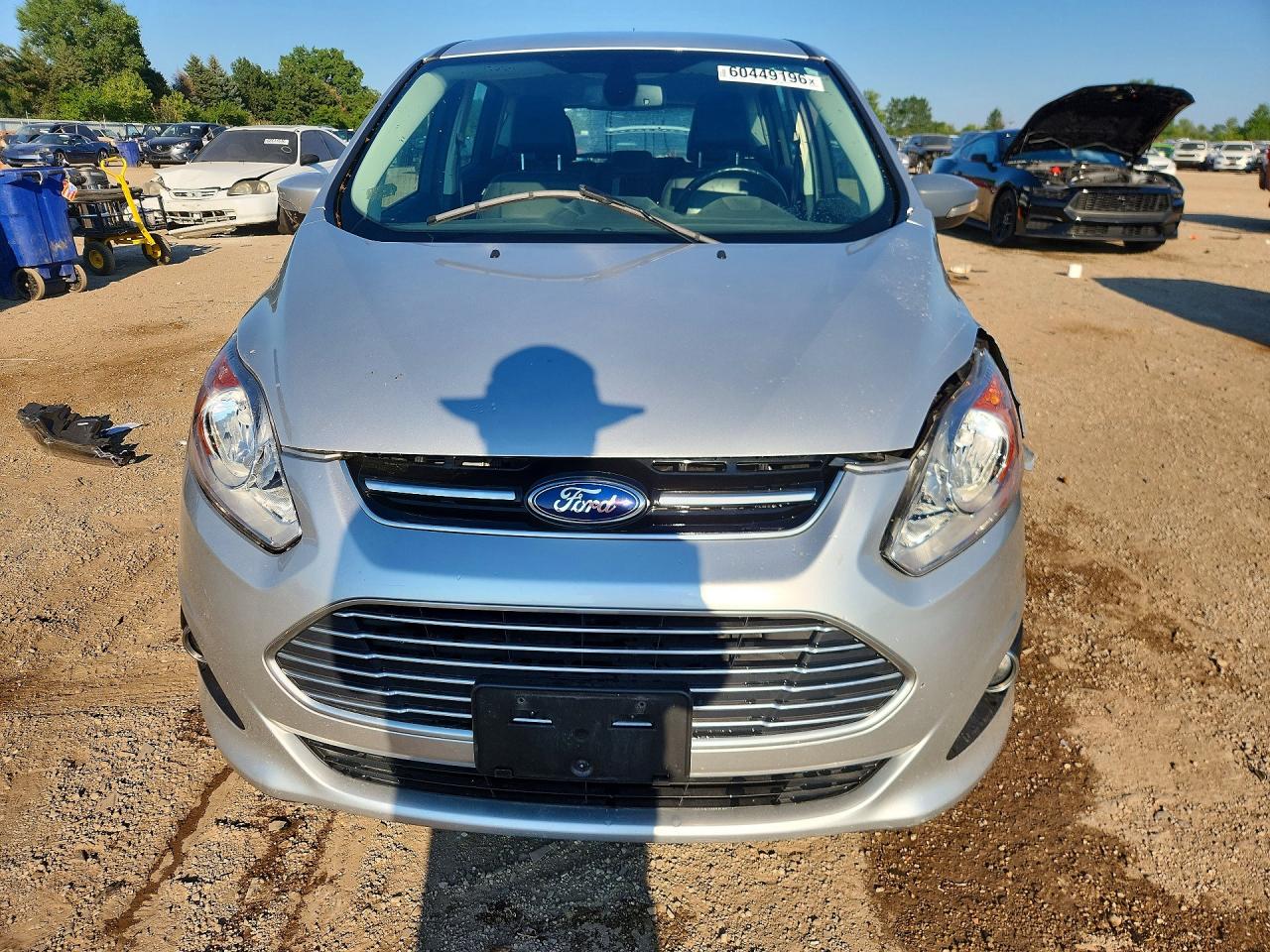 2015 Ford C-max Premium Sel Silver vin: 1FADP5CU8FL100899