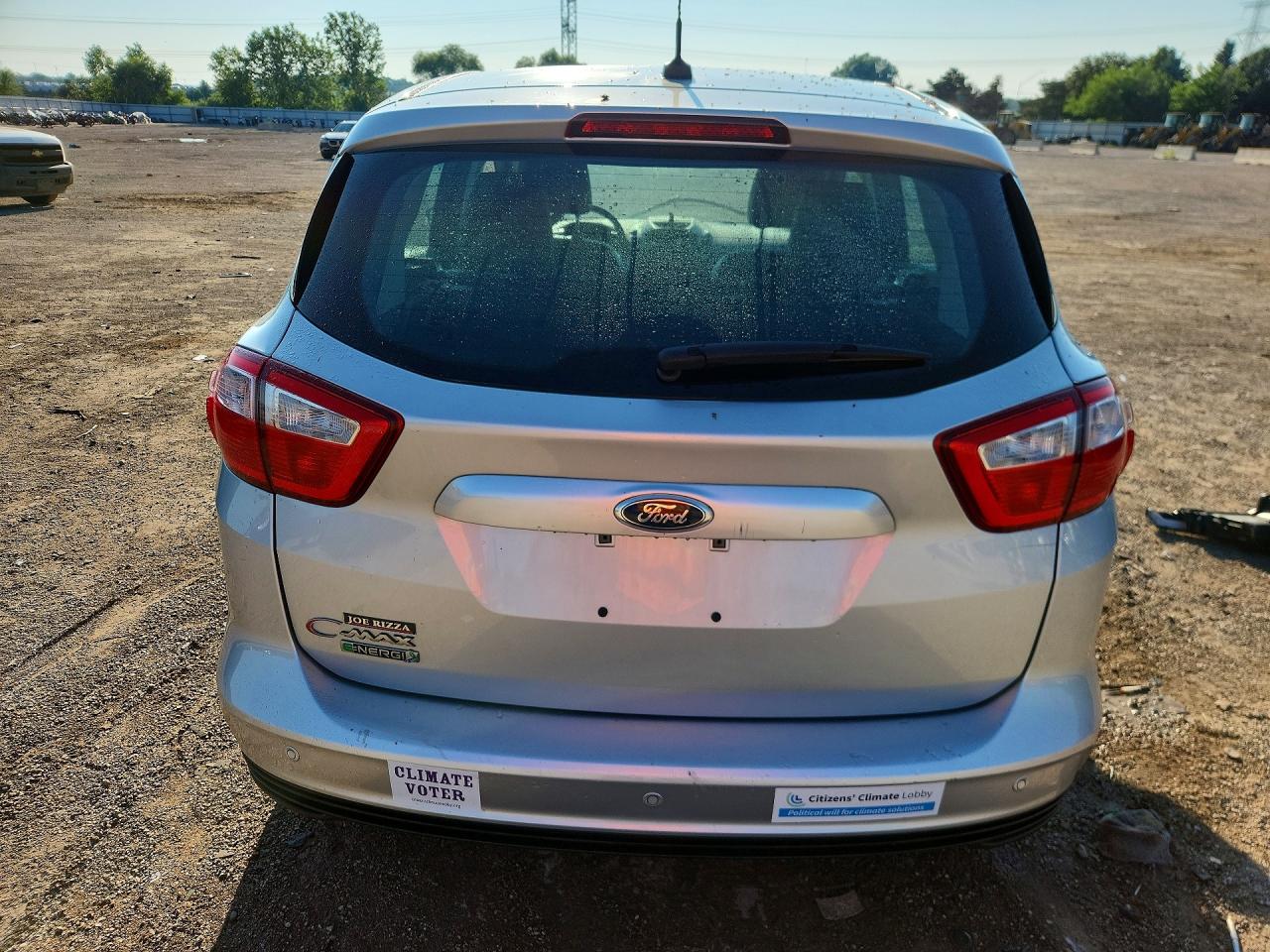 2015 Ford C-max Premium Sel Silver vin: 1FADP5CU8FL100899