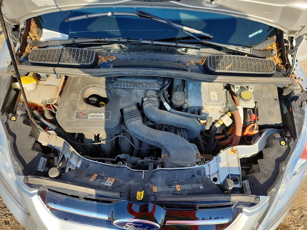 2015 Ford C-max Premium Sel Silver vin: 1FADP5CU8FL100899