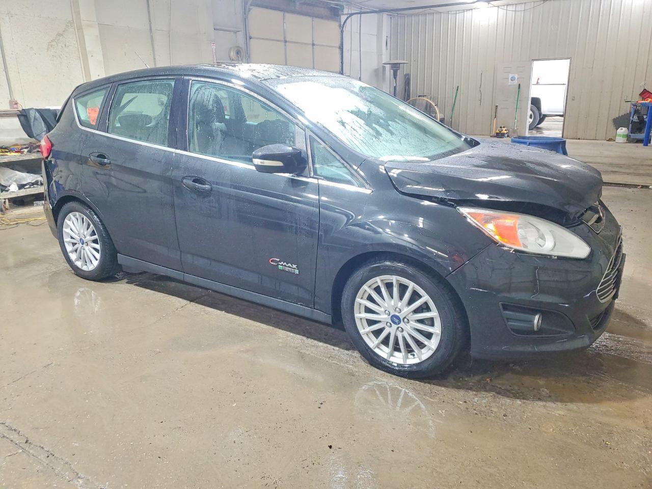 2015 Ford C-max Premium Sel Black vin: 1FADP5CU8FL103933