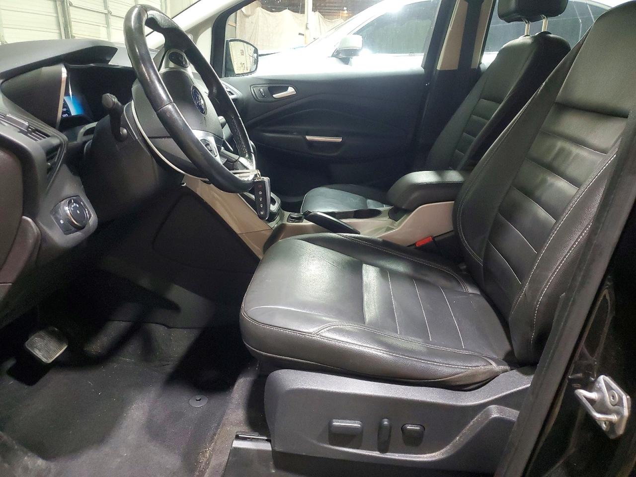 2015 Ford C-max Premium Sel Black vin: 1FADP5CU8FL103933
