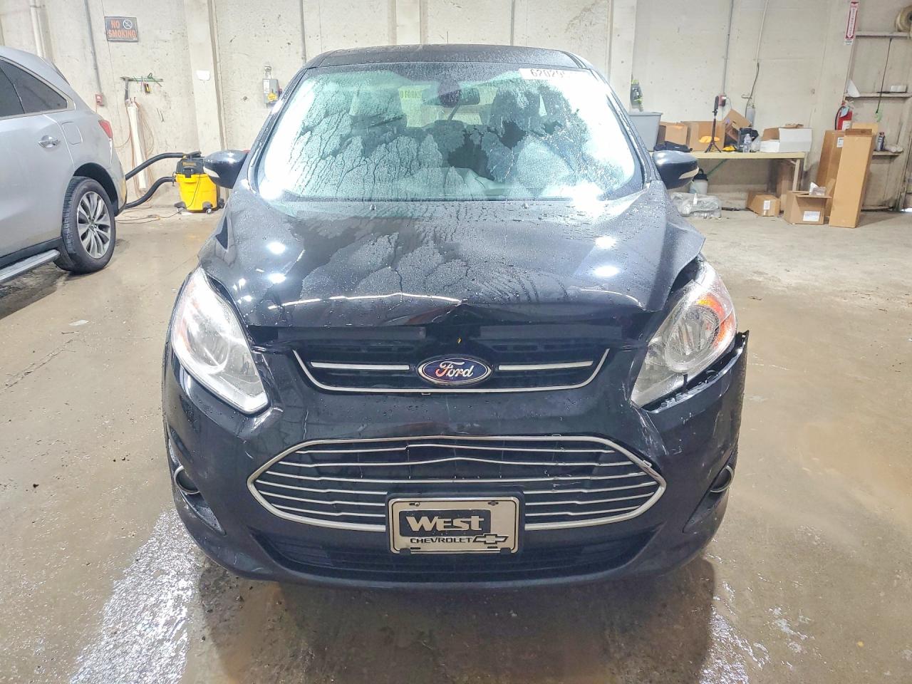 2015 Ford C-max Premium Sel Black vin: 1FADP5CU8FL103933