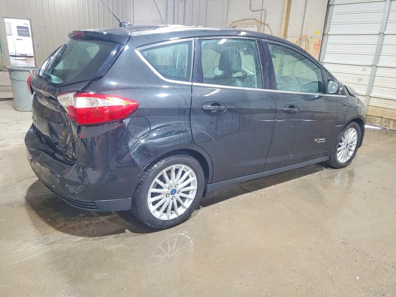 2015 Ford C-max Premium Sel Black vin: 1FADP5CU8FL103933