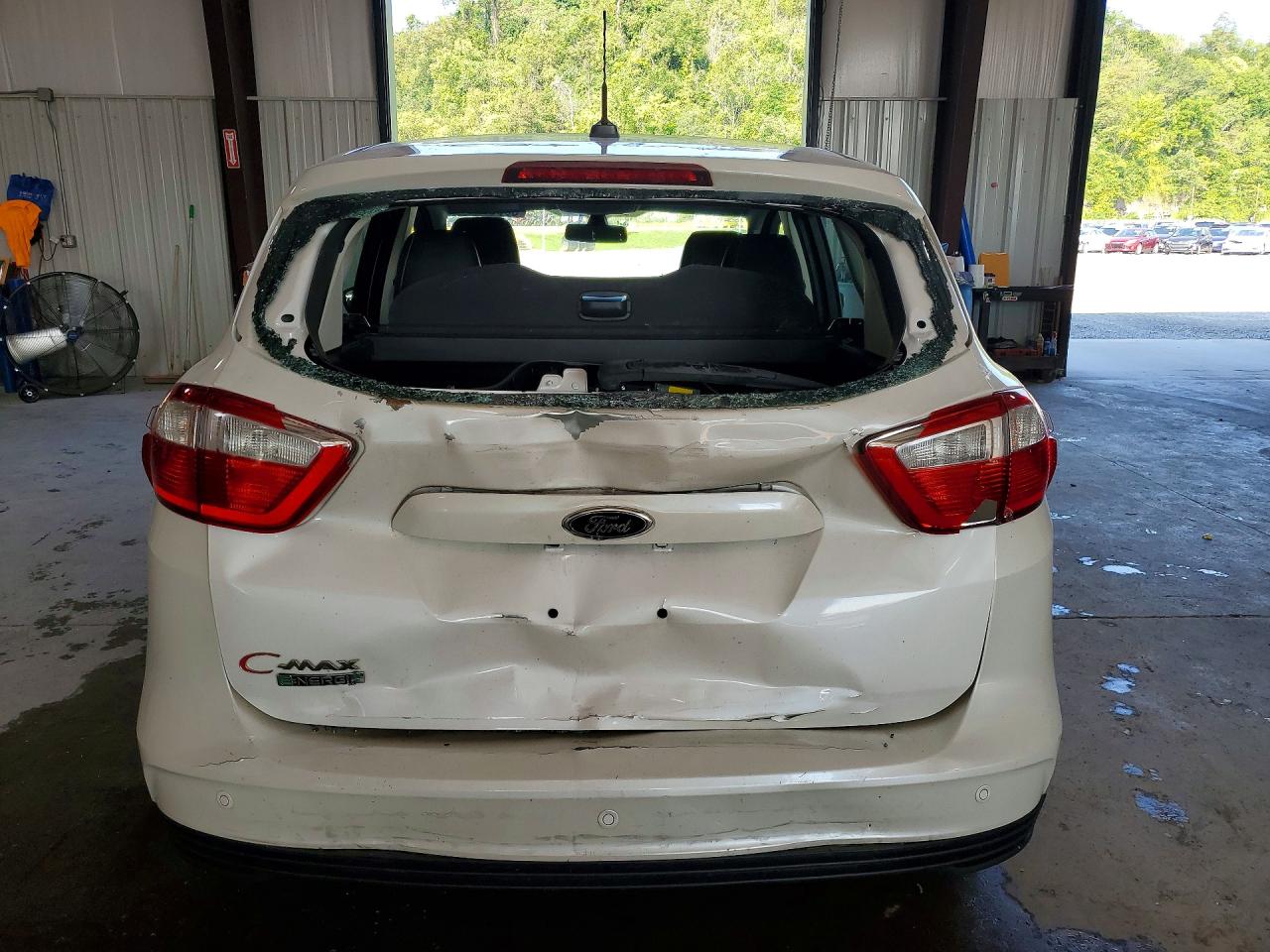 2015 Ford C-max Premium Sel Белый vin: 1FADP5CU8FL109084