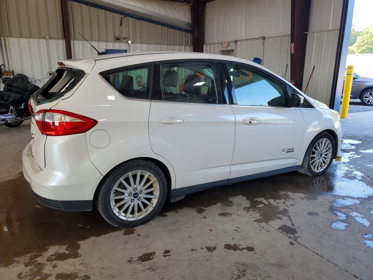 2015 Ford C-max Premium Sel Белый vin: 1FADP5CU8FL109084