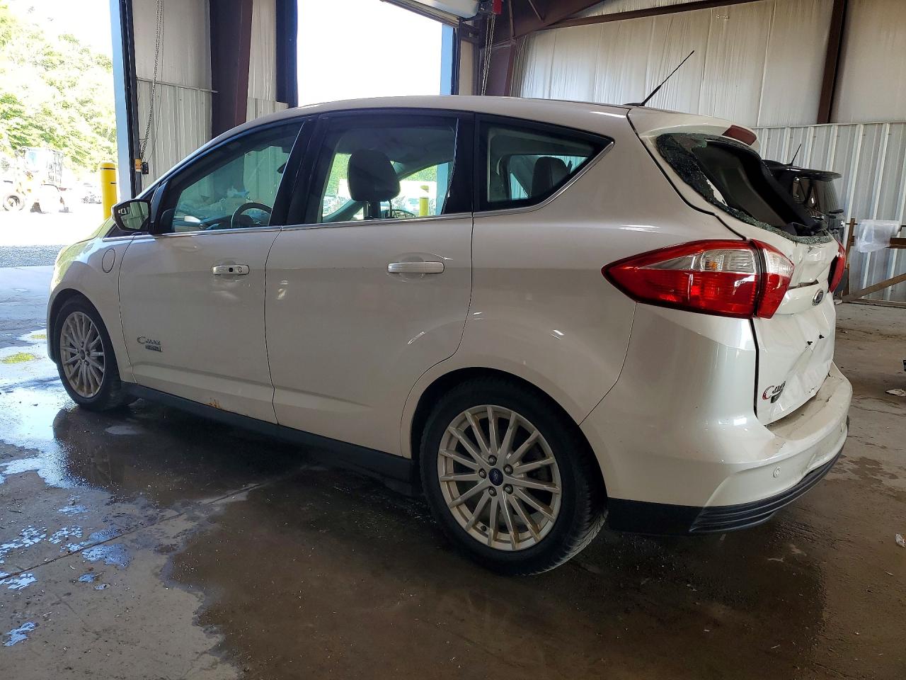 2015 Ford C-max Premium Sel Белый vin: 1FADP5CU8FL109084