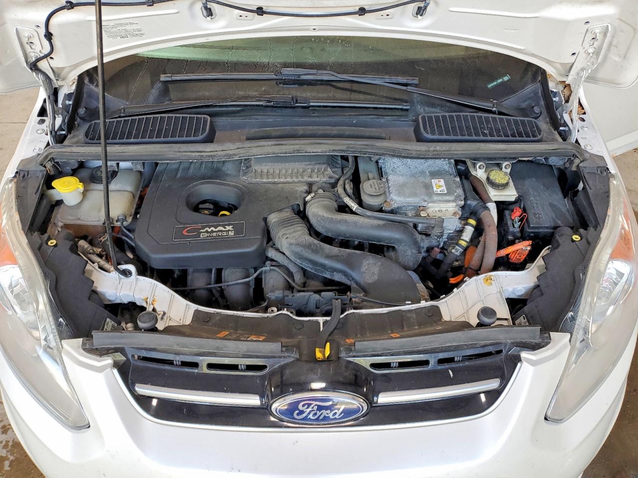 2015 Ford C-max Premium Sel Белый vin: 1FADP5CU8FL109084