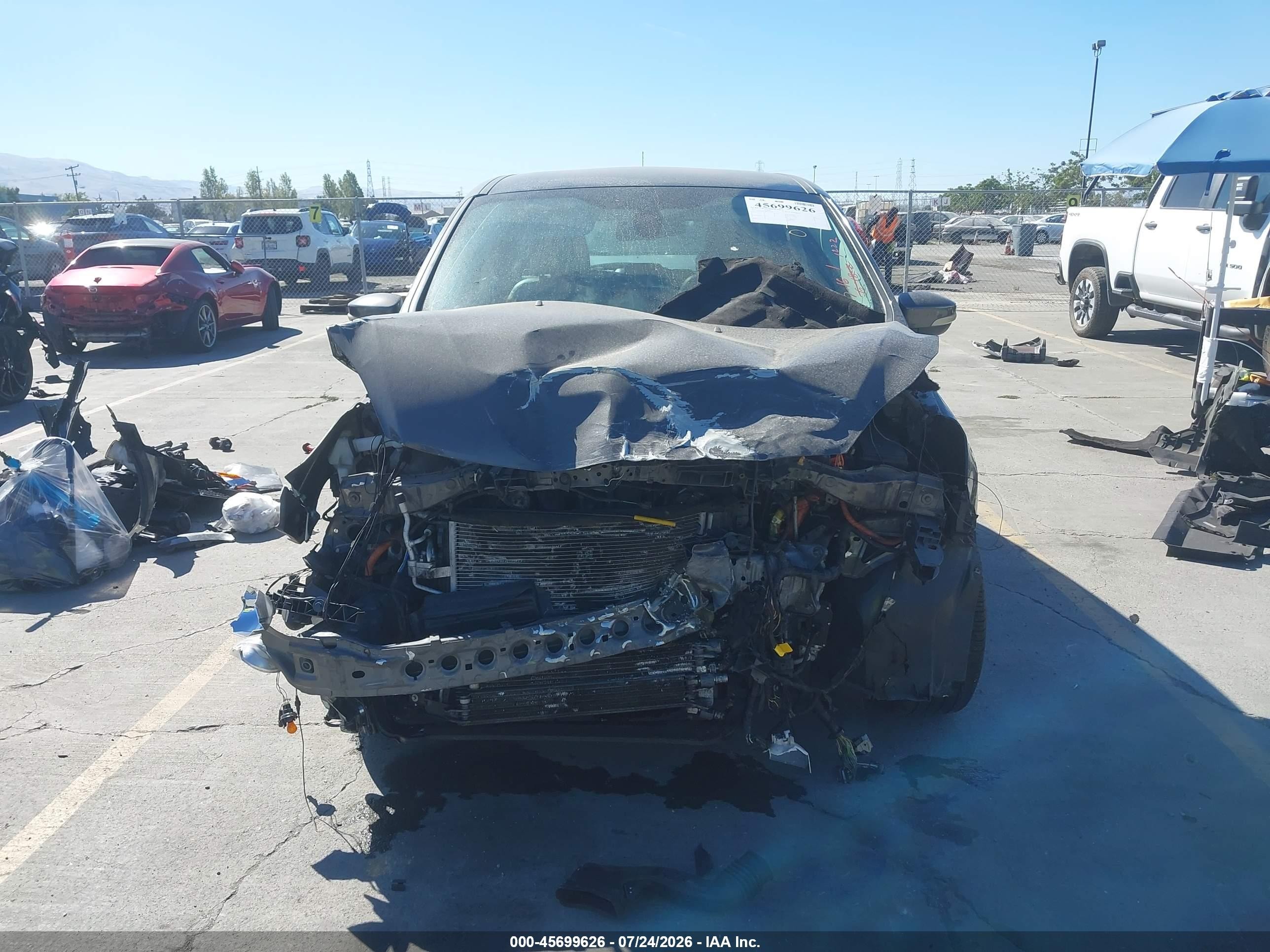 2015 Ford C-max Energi Sel Черный vin: 1FADP5CU8FL110901