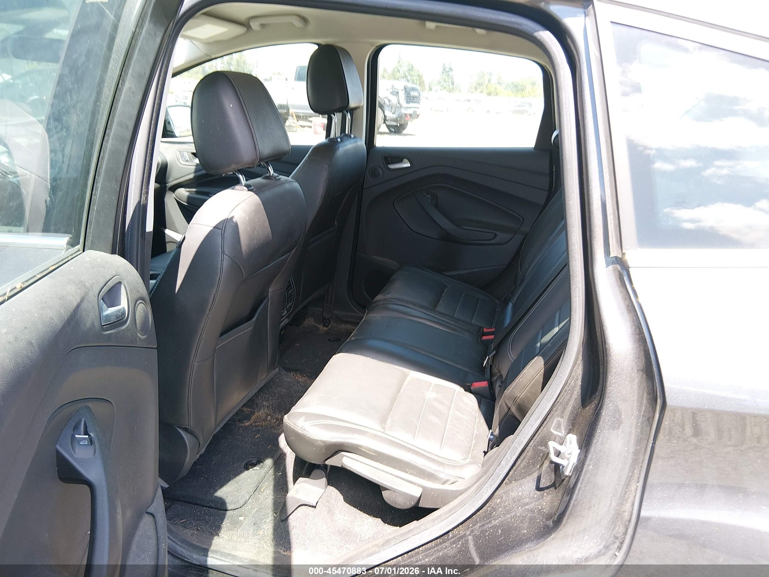 2015 Ford C-max Energi Sel Gray vin: 1FADP5CU8FL122398
