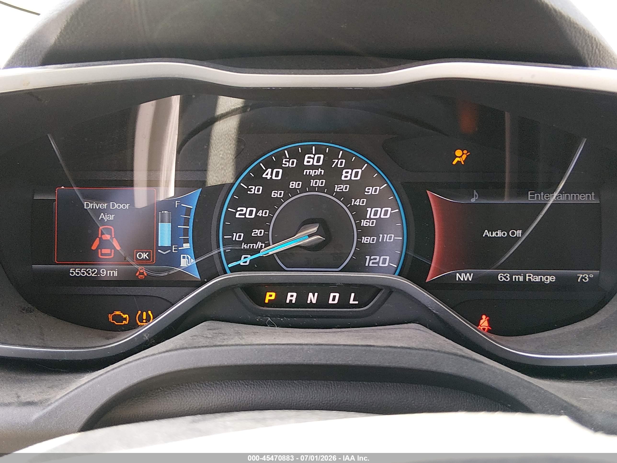 2015 Ford C-max Energi Sel Gray vin: 1FADP5CU8FL122398