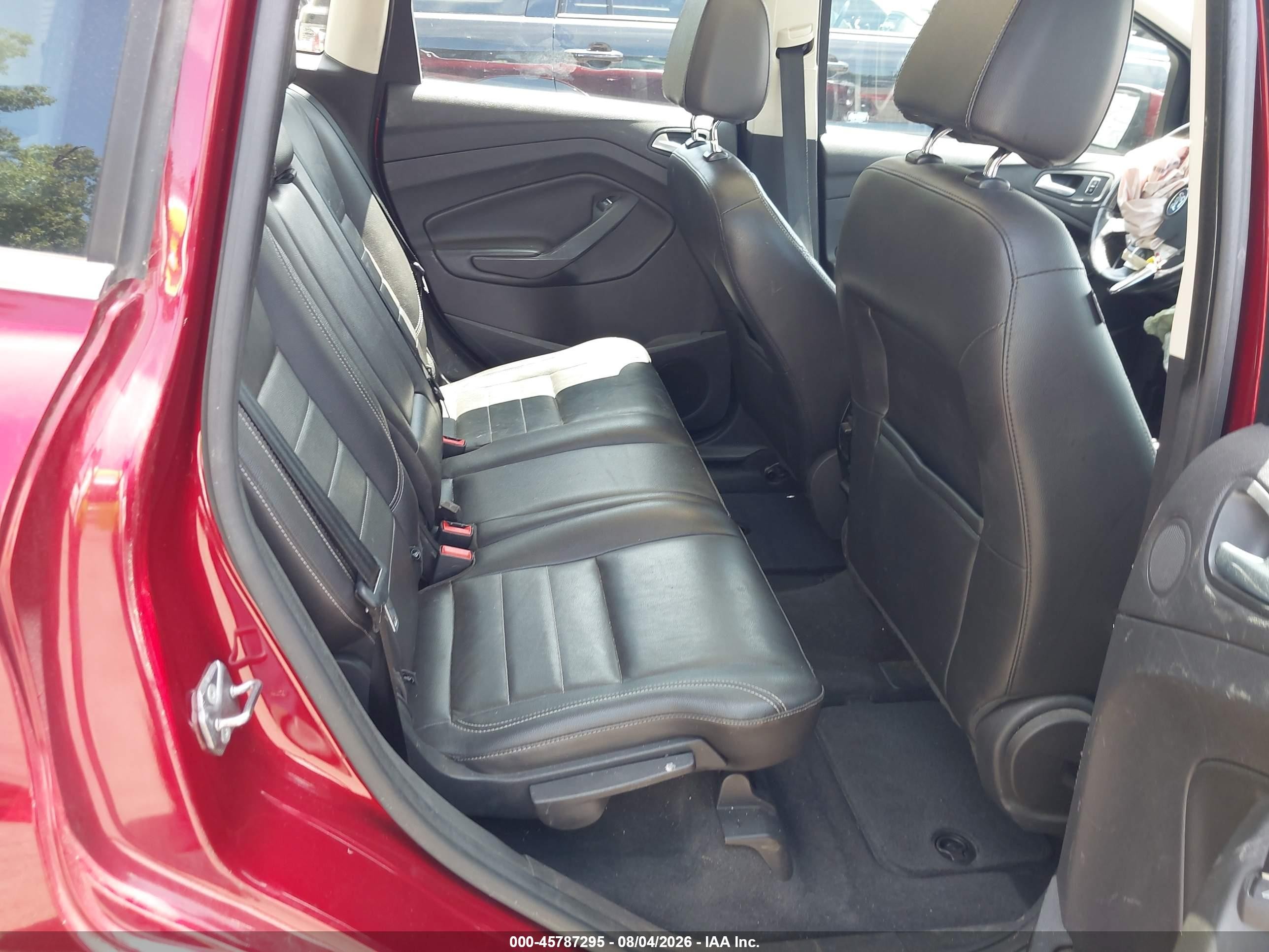 2013 Ford C-max Energi Sel Red vin: 1FADP5CU9DL524198