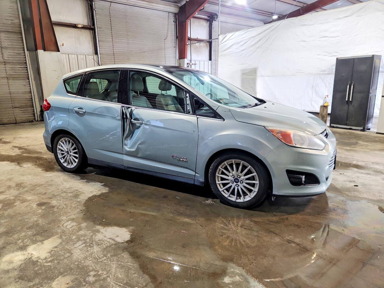 2013 Ford C-max Premium Turquoise vin: 1FADP5CU9DL530079