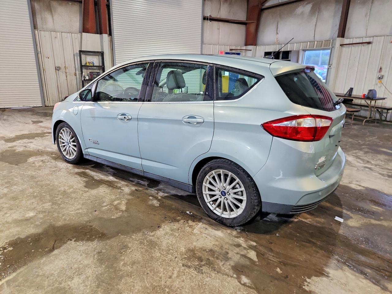 2013 Ford C-max Premium Turquoise vin: 1FADP5CU9DL530079