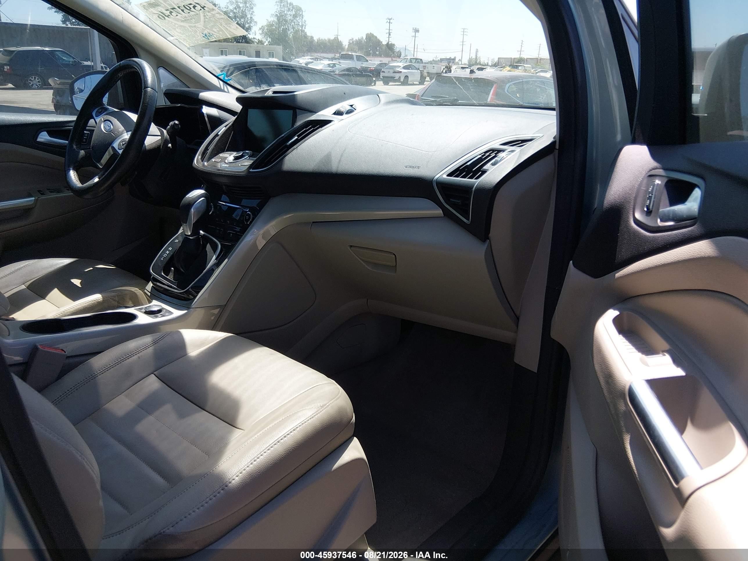 2013 Ford C-max Energi Sel Light Blue vin: 1FADP5CU9DL551837