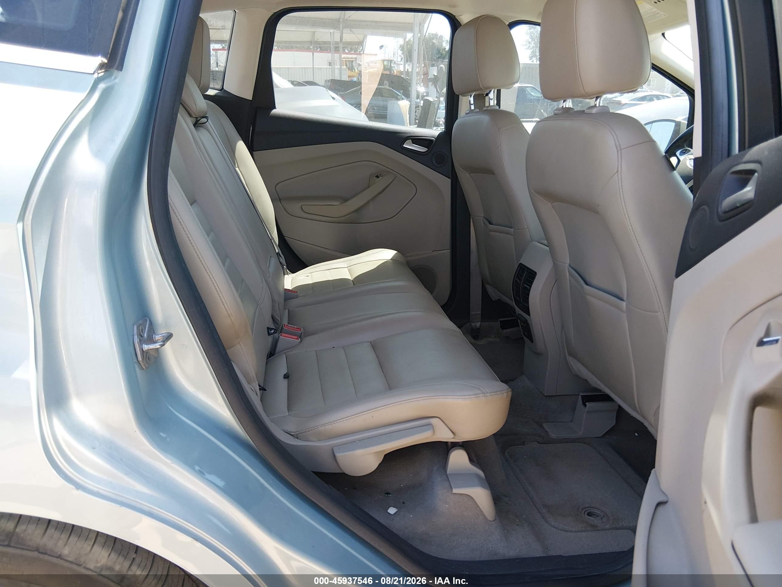 2013 Ford C-max Energi Sel Light Blue vin: 1FADP5CU9DL551837
