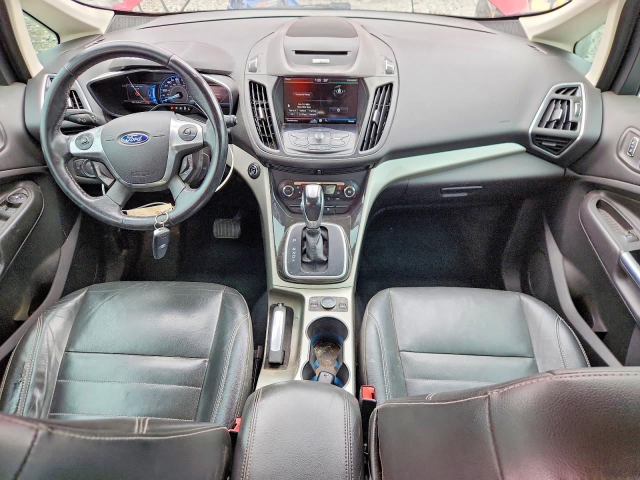 2013 Ford C-max Premium Красный vin: 1FADP5CU9DL552048