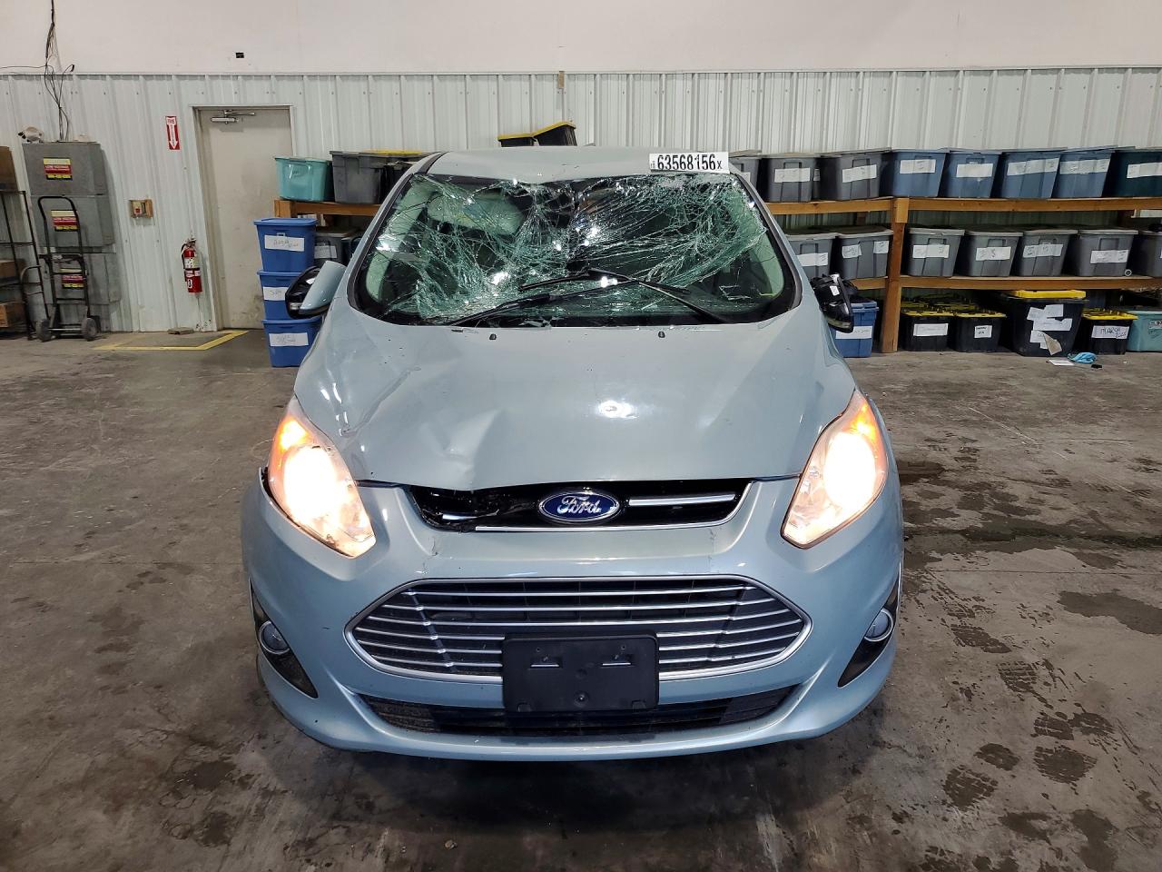 2014 Ford C-max Premium Turquoise vin: 1FADP5CU9EL514482