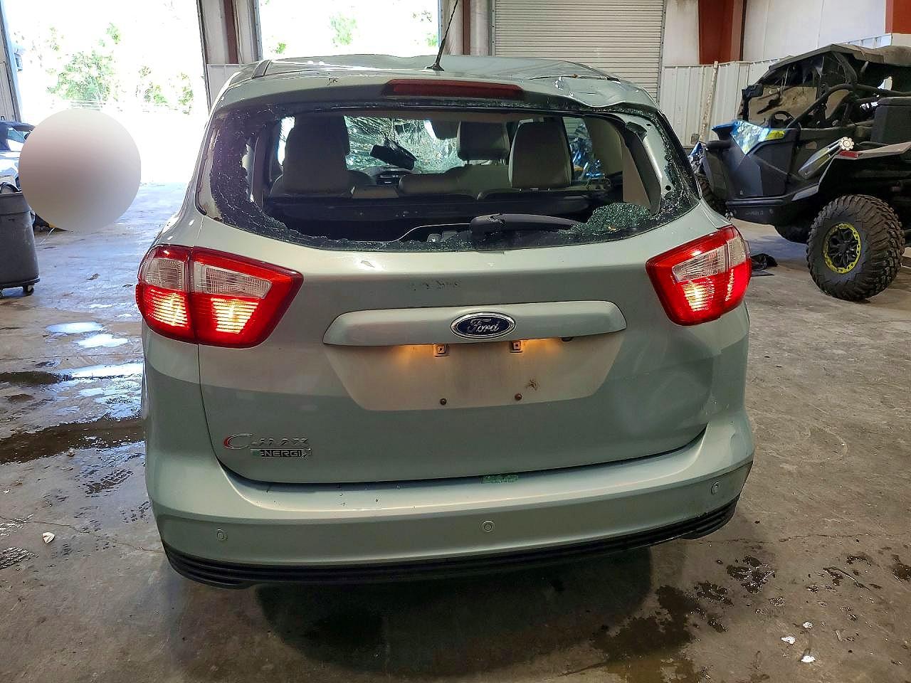 2014 Ford C-max Premium Turquoise vin: 1FADP5CU9EL514482