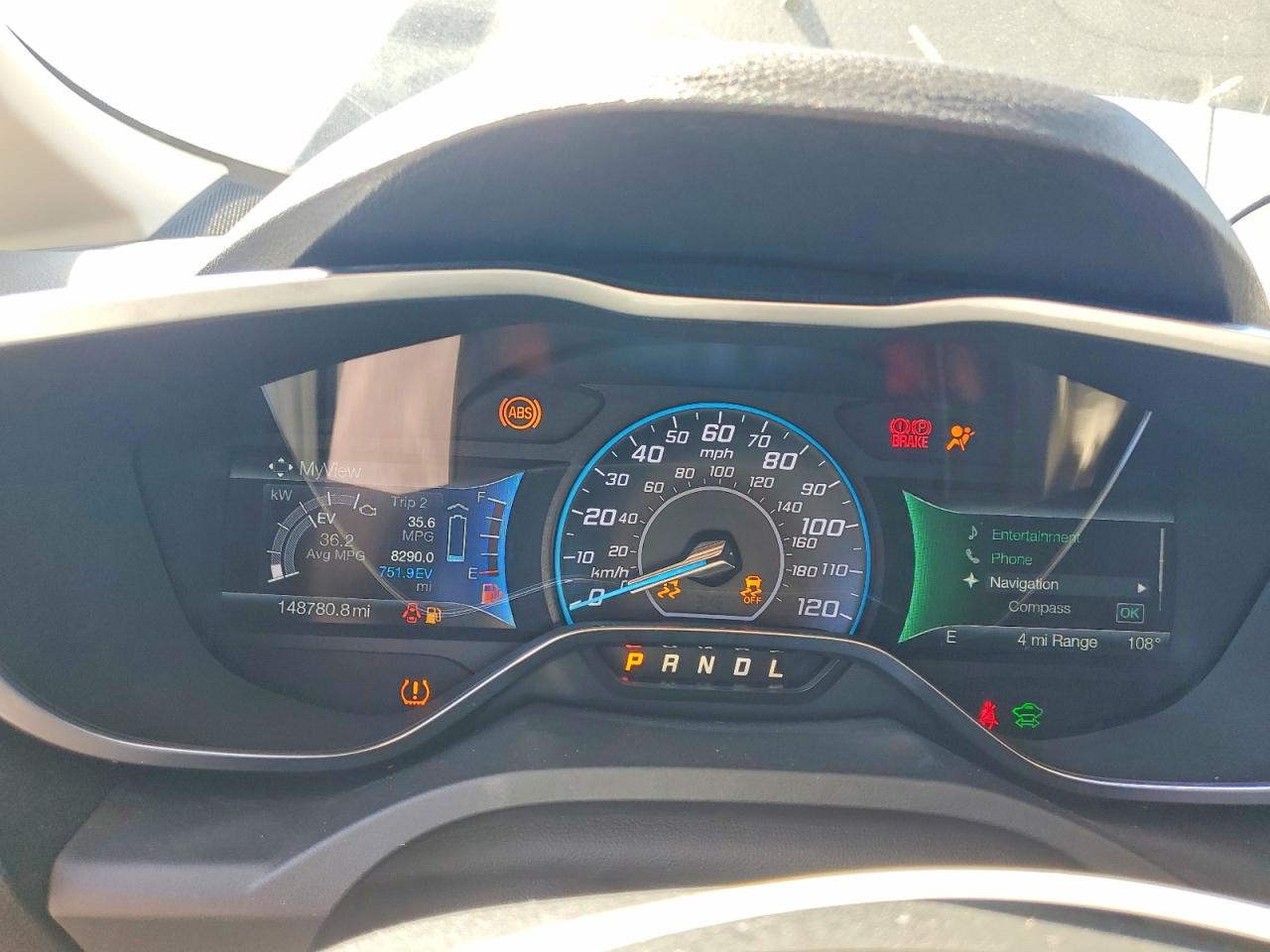 2015 Ford C-max Premium Sel Серый vin: 1FADP5CU9FL101589