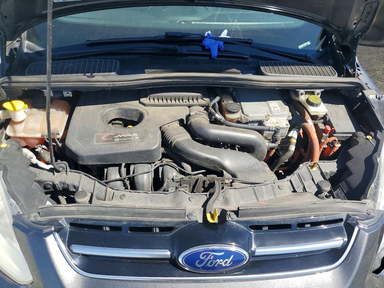 2015 Ford C-max Premium Sel Серый vin: 1FADP5CU9FL101589
