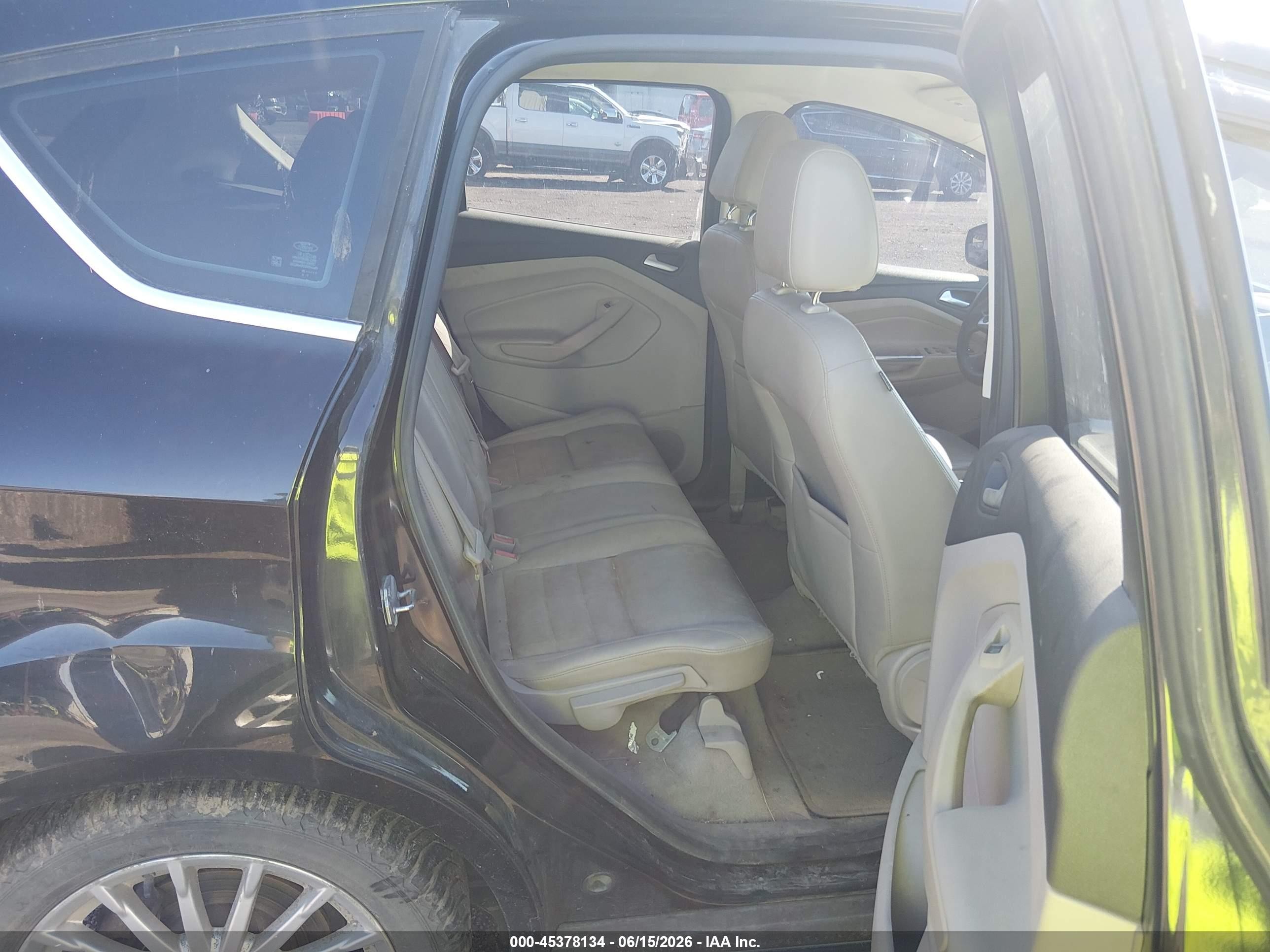 2013 Ford C-max Energi Sel Black vin: 1FADP5CUXDL512318