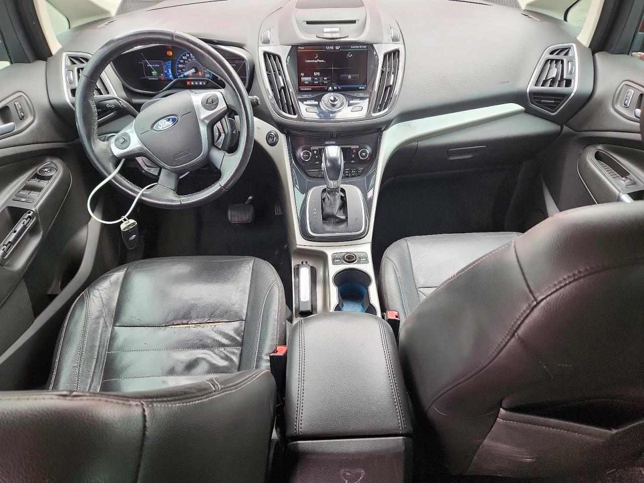 2013 Ford C-max Premium Red vin: 1FADP5CUXDL516496